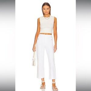 SPANX Stretch Twill Cropped Wide Leg Pants